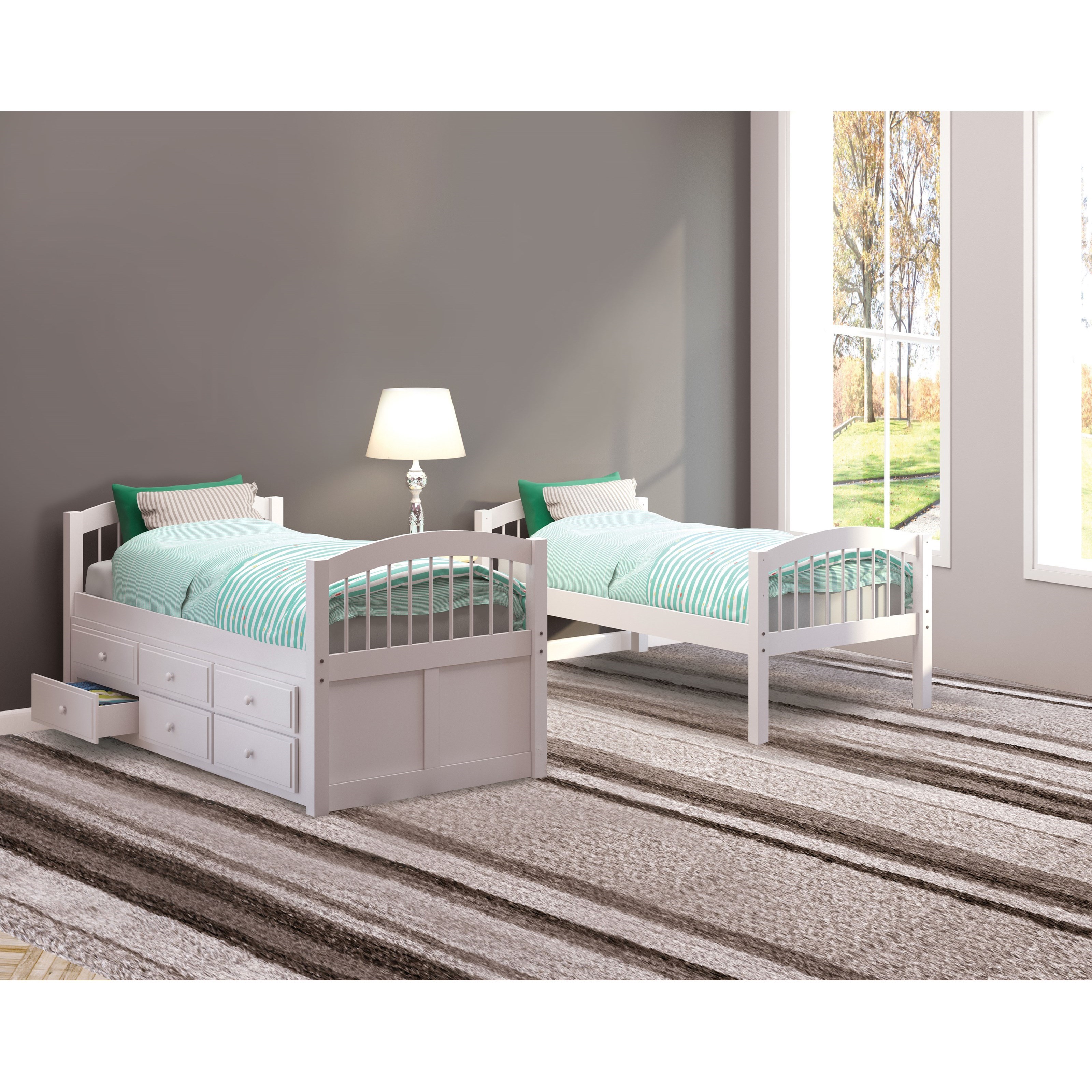 Woodcrest heartland futon bunk bed store